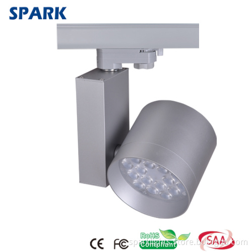 27W LED Track Luminaires with CE RoHS for LED Display Track Lighting